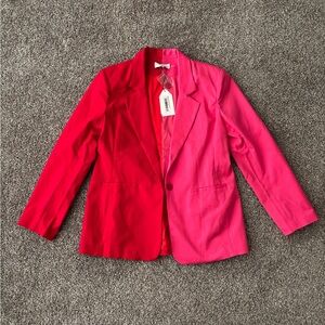 English Factory Color Block Blazer Size XL